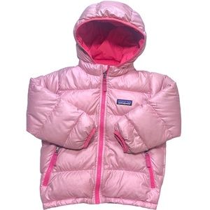 Baby Hi-Loft Down Sweater Hoody Size 3T in Rosebud Pink